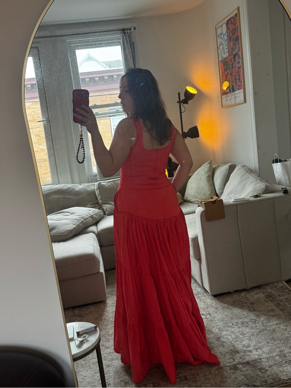 Selina -  Tiered Maxi Dress - S/M - Picture 4 of 6